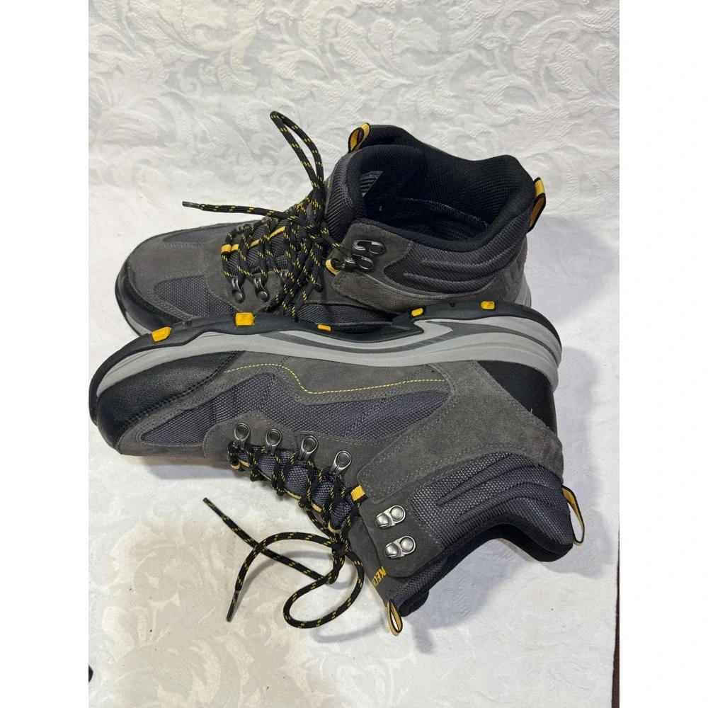 Skechers Relaxed Fit Air Cooled Waterproof Hiking Boots Men's 10.5 Gray